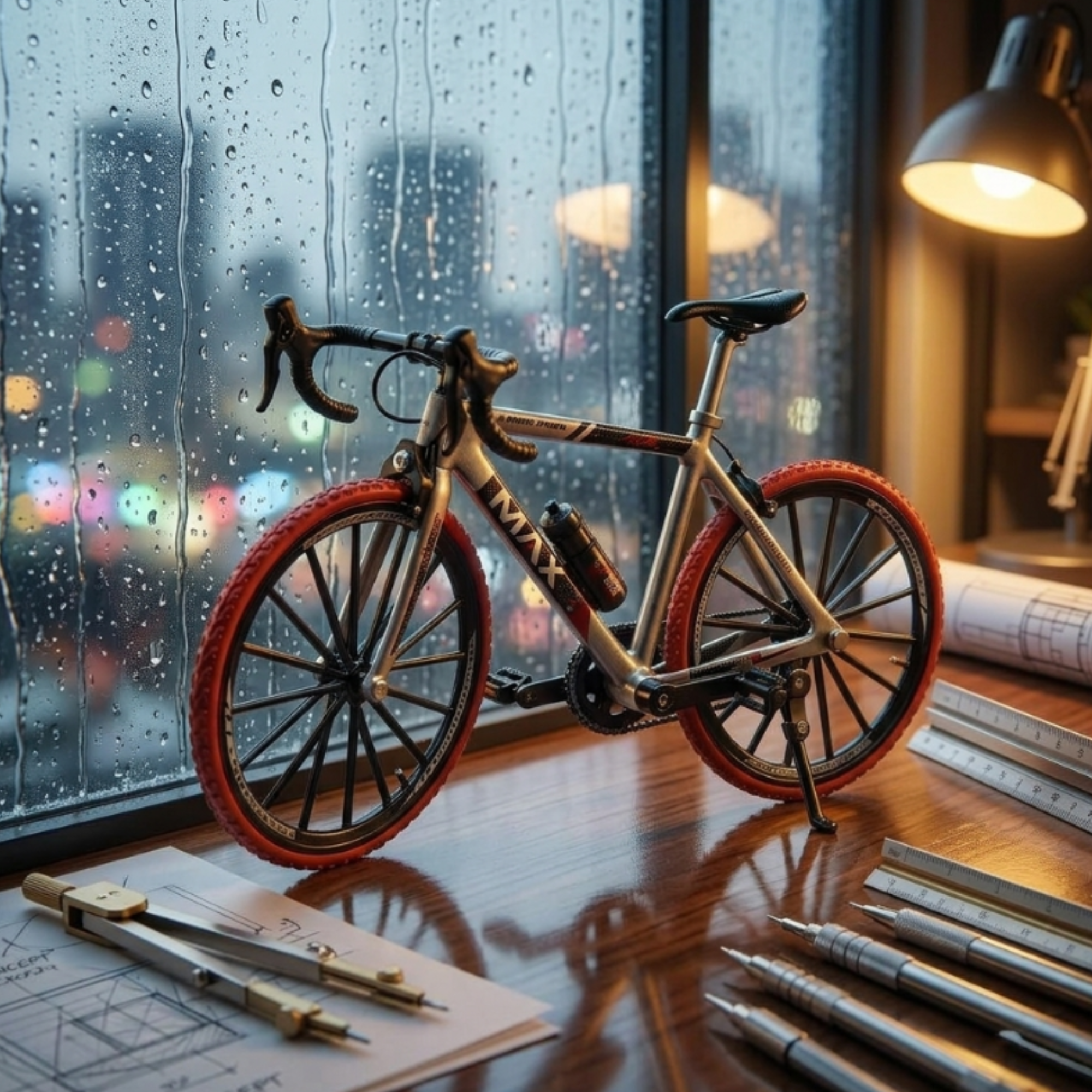 1:10 Die-Cast Racing Bicycle | Premium Collectible Model